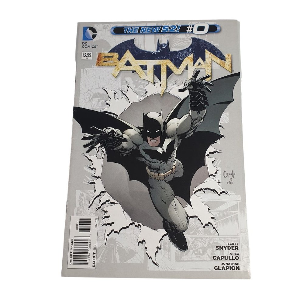 Batman 0 New 52 DC Comic Book Collector Nov 2012 Bagged Boarded Modern